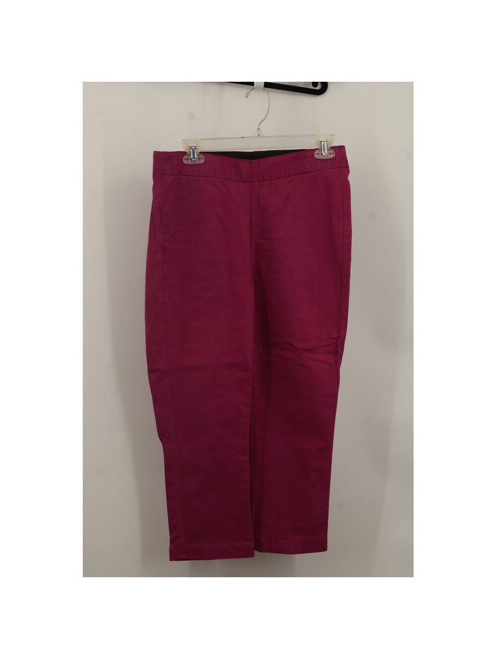 Miraclebody Women's High Rise Stretch Jeans Elastic Waist Pockets Size 8 Purple